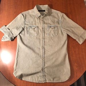 ALLSAINTS 100% cotton button down